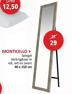 Weba MONTICELLO aanbieding
