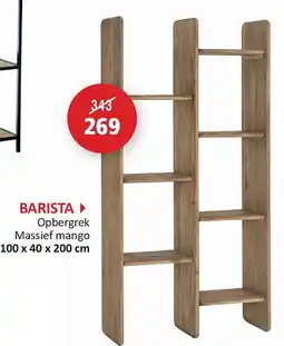 Weba BARISTA aanbieding