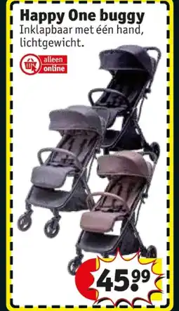 Kruidvat Happy One buggy aanbieding