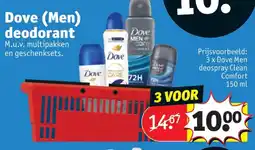 Kruidvat Dove (Men) deodorant aanbieding
