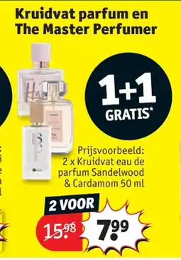 Kruidvat Kruidvat parfum en The Master Perfumer aanbieding