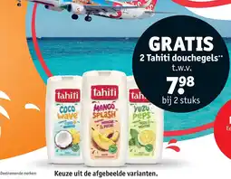 Kruidvat 2 Tahiti douchegels aanbieding