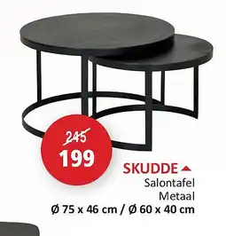 Weba SKUDDE aanbieding