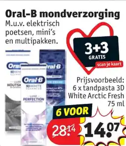 Kruidvat Oral-B mondverzorging aanbieding