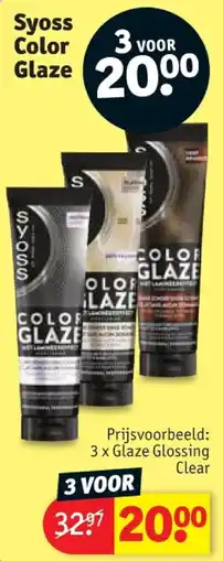 Kruidvat Syoss Color Glaze aanbieding