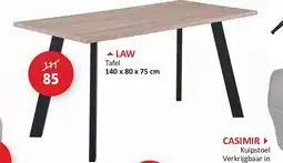 Weba LAW aanbieding