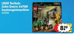 Kruidvat LEGO Technic John Deere 1470H houtoogstmachine aanbieding