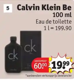 Kruidvat Calvin Klein Be aanbieding