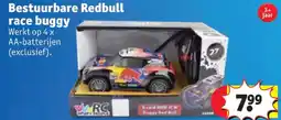 Kruidvat Bestuurbare Redbull race buggy aanbieding