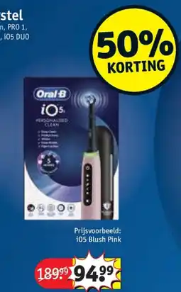 Kruidvat iO5 Blush Pink aanbieding