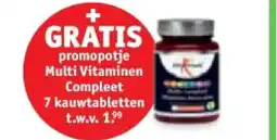Kruidvat Multi Vitaminen Compleet 7 kauwtabletten aanbieding