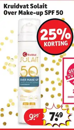 Kruidvat Kruidvat Solait Over Make-up SPF 50 aanbieding