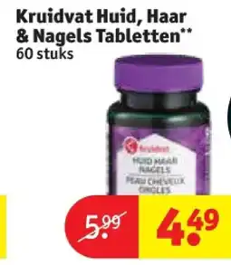 Kruidvat Kruidvat Huid, Haar & Nagels Tabletten aanbieding