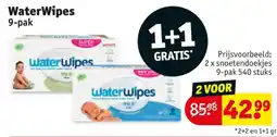 Kruidvat WaterWipes aanbieding