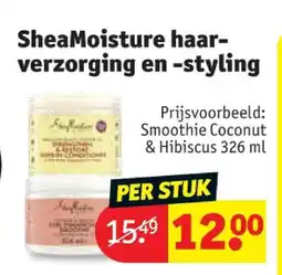 Kruidvat SheaMoisture haarverzorging en -styling aanbieding