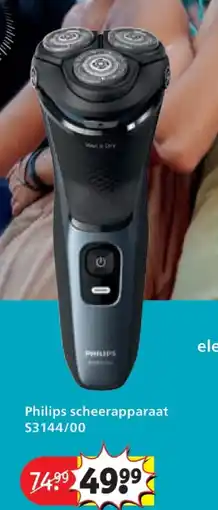 Kruidvat Philips scheerapparaat S3144/00 aanbieding