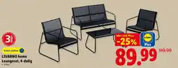 Lidl Loungeset, 4-delig aanbieding