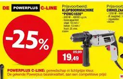 Hubo KLOPBOORMACHINE “POWC1020” aanbieding