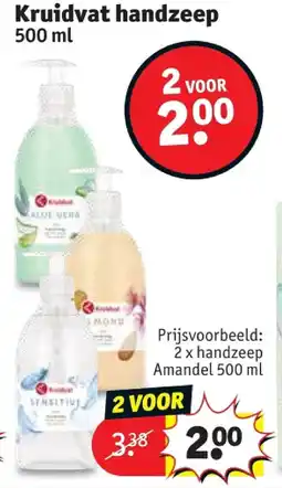 Kruidvat Kruidvat handzeep aanbieding