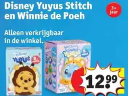 Kruidvat Disney Yuyus Stitch en Winnie de Poeh aanbieding