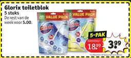 Kruidvat Glorix toiletblok aanbieding