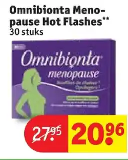 Kruidvat Omnibionta Menopause Hot Flashes aanbieding