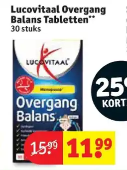 Kruidvat Lucovitaal Overgang Balans Tabletten aanbieding