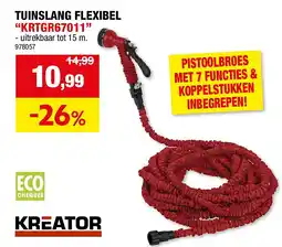 Hubo TUINSLANG FLEXIBEL “KRTGR67011” aanbieding