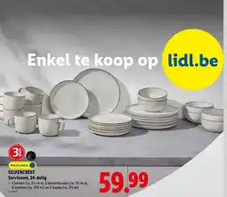 Lidl Serviesset, 24-delig aanbieding