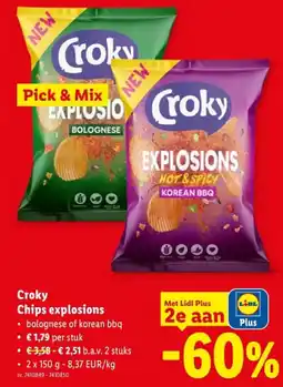 Lidl Chips explosions aanbieding