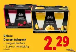 Lidl Dessert twinpack aanbieding