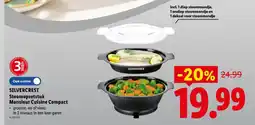Lidl Stoomopzetstuk Monsieur Cuisine Compact aanbieding