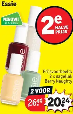 Kruidvat Essie aanbieding