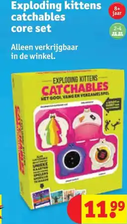 Kruidvat Exploding kittens catchables core set aanbieding