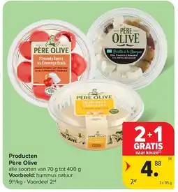 Carrefour Producten Père Olive aanbieding