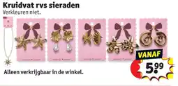 Kruidvat Kruidvat rvs sieraden aanbieding