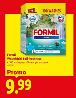 Lidl Wasmiddel Bali freshness aanbieding