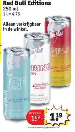 Kruidvat Red Bull Editions aanbieding