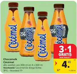 Carrefour Chocomelk Cécémel aanbieding