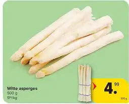 Carrefour Witte asperges aanbieding