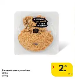 Carrefour Pannenkoeken paashaas aanbieding