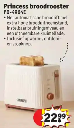 Kruidvat Princess broodrooster aanbieding