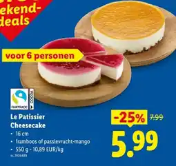 Lidl Cheesecake aanbieding