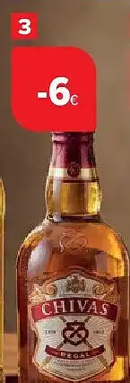 Carrefour Whisky Chivas aanbieding