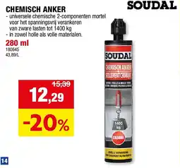 Hubo CHEMISCH ANKER aanbieding
