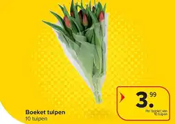 Carrefour Boeket tulpen aanbieding