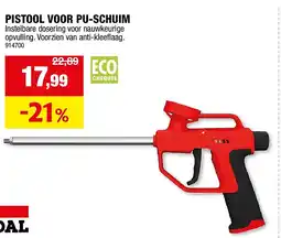 Hubo PISTOOL VOOR PU-SCHUIM aanbieding