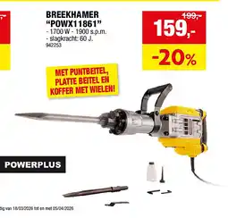 Hubo BREEKHAMER “POWX11861” aanbieding