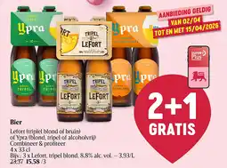 Delhaize Bier aanbieding