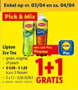 Lidl Ice Tea aanbieding